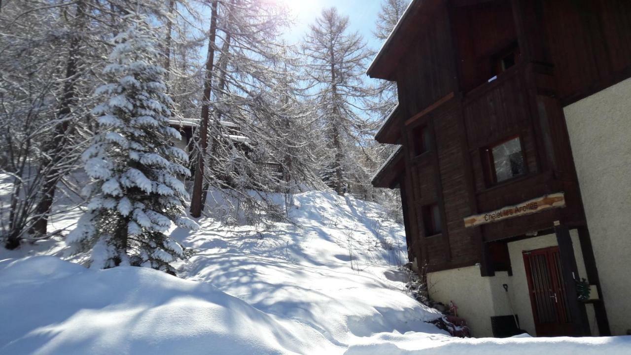 Chalet Les Arolles Les Orres Eksteriør bilde